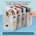 thumbnail image 2 of 4 Pcs de Rangement pour Papier 12 X 12 Pouces, Rangement pour Papier de Scrapbooking avec Roues, 1, 2 of 4
