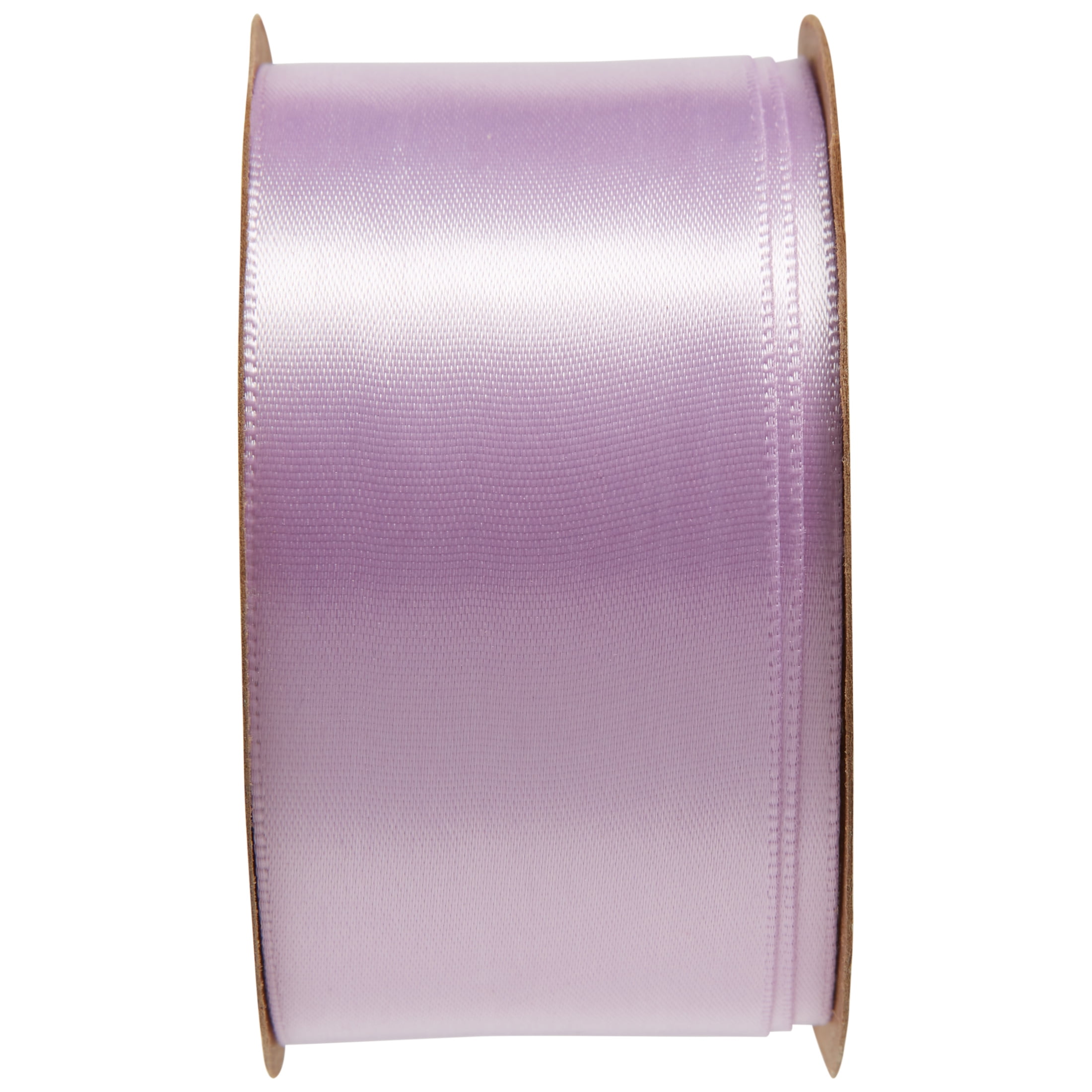 RIBROS-430 – 5/8″ Light Orchid Satin Ribbon Roses and Olive Leaves