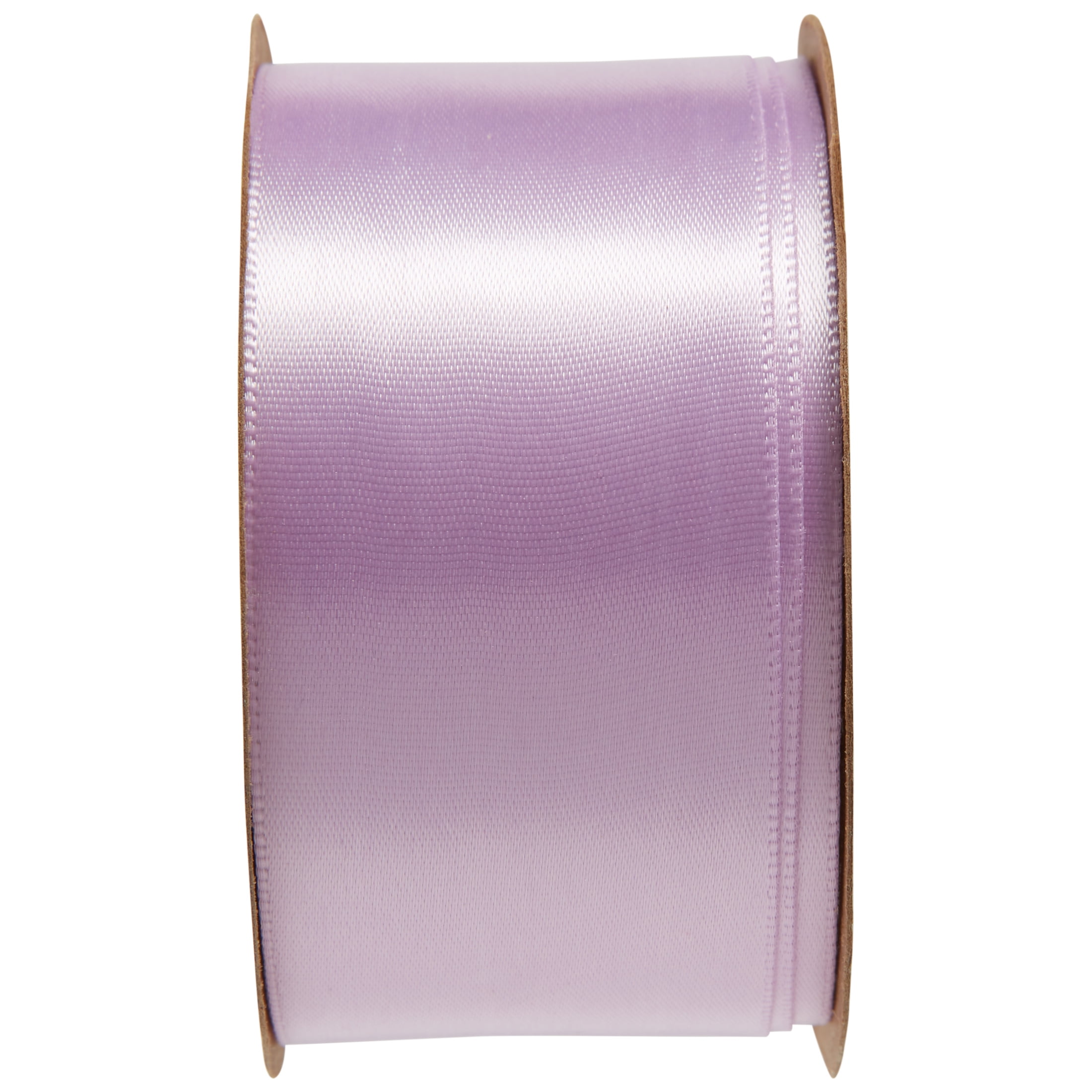 (3 pack) Offray Ribbon, Lt Orchid Purple 1 1/2 inch Single Face Satin Polyester Ribbon, 12 feet