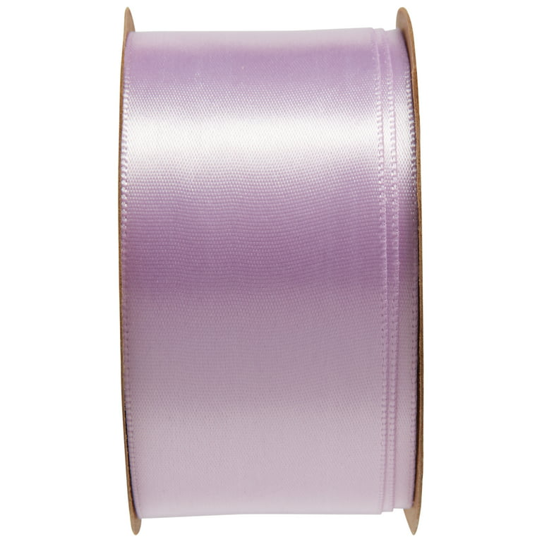 Offray Ribbon Purple Flowers on Orchid 1-1/2 Inches x 9 Feet Polyester