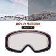 thumbnail image 4 of Gafas de esquí antivaho Gafas de nieve con protección UV Gafas de esquí para hombres, 4 of 8