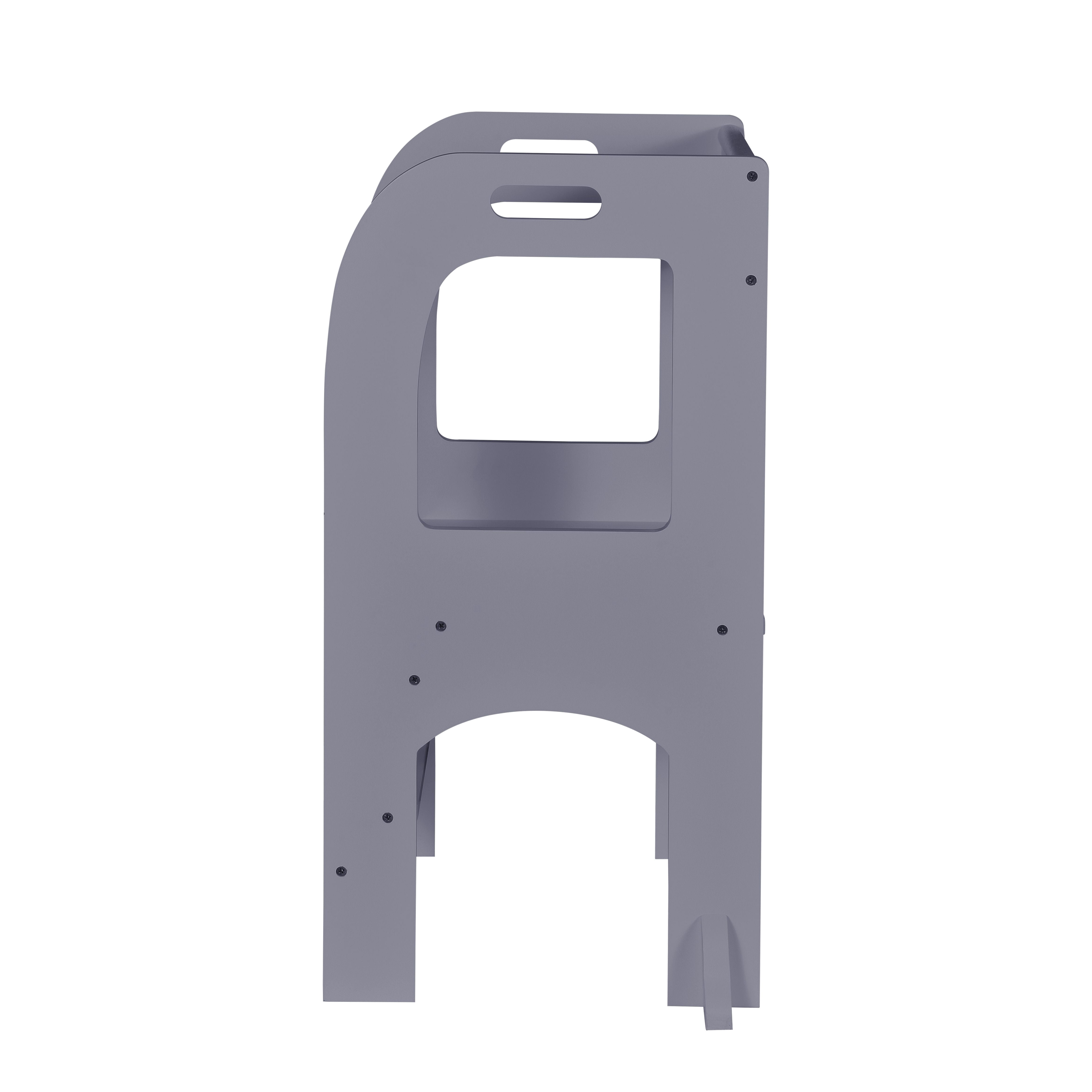 Child Standing Tower, Step Stools for Kids, Toddler Step Stool for Kitchen Counter, Gray