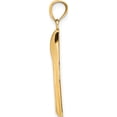thumbnail image 3 of 14K Yellow Gold Polished Wishbone Pendant (30 X 10) Made In United States yc814, 3 of 6