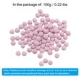 thumbnail image 3 of Uxcell 3-5mm 0.22 lbs Clay Pebbles Pink Gardening Potted Balls for Hydroponic Growing, 3 of 7