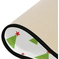 thumbnail image 3 of Kitchen Rugs and Mats Non-Skid Washable Runner Rugs Christmas Trees Seamless Pattern Long 72x24 inch for Floor Cushioned Hallway Entryway Indoor 2x6, 3 of 7