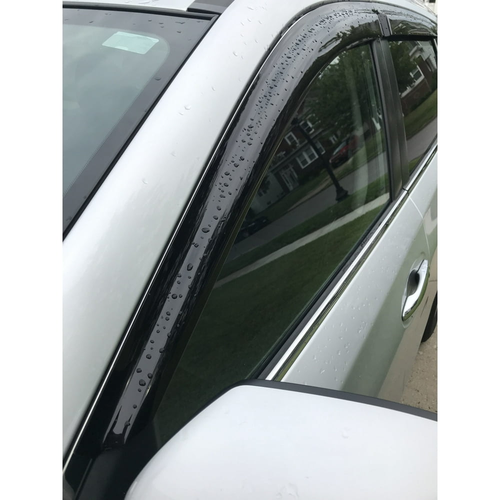 JSP Window Rain Guard Compatible with Nissan Rogue 2014, 2015, 2016