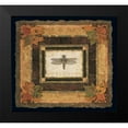 thumbnail image 2 of Gladding, Pamela 22x20 Black Modern Framed Museum Art Print Titled - Dragonfly I, 2 of 5
