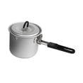 thumbnail image 5 of colaxi Camping Pot Cooking Pot Aluminum Alloy Ultralight Cookware with Foldable Handle for Outdoor Home Picnic Backpacking Traveling, 5 of 10
