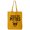 Gold, variant on Show Me Your Pitties Cotton Canvas Tote Bag