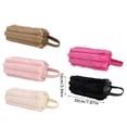 thumbnail image 3 of Large Capacity Pencil Case with Handle Spacious Compartments Plush Pencils Pouches Pen Organizers Bag Travel Makeup Bag, 3 of 8