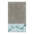 thumbnail image 3 of Authentic Hotel and Spa  Turkish Cotton Turtles Embroidered Dark Grey 8-piece Towel Set, 3 of 5