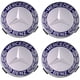 thumbnail image 1 of Juego de 4 tapacubos azules, compatibles con Mercedes-Benz, tapacubos de 75 mm, tapacubos ABS, 1 of 5