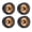 Black/Gold, variant on M Buder 2.2in Aluminum Alloy Beadlock Wheel Rims Hub Set Black 4pcs for 1:10 RC Crawler TRAX4 SCX10 90046 AXI03007 RedCat Gen8