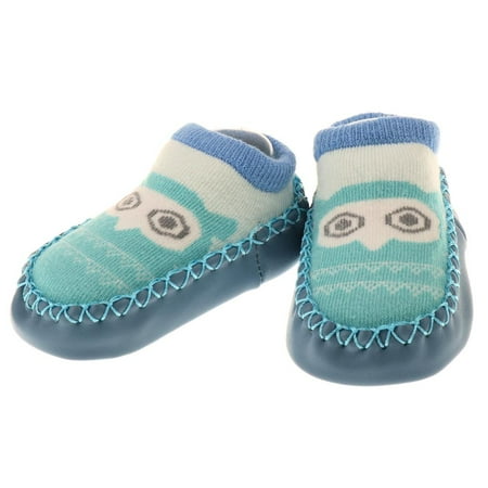 

Cute Baby slip Socks Infant Toddler Owl Slipper Shoes - 13