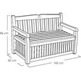 thumbnail image 4 of Banca Baul Keter Eden  Almacenamiento 70 galones Muebles de Patio, Almacenamiento Versátil., 4 of 9