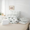thumbnail image 5 of Manfei Wildlife Duck Twin Bedding Sets 7-Piece for Kids, Rustic Farmhouse Animal Bedding Comforter Set, Plant Botanical Reversible Sheet Sets, Microfiber Bedroom Decor, 5 of 7