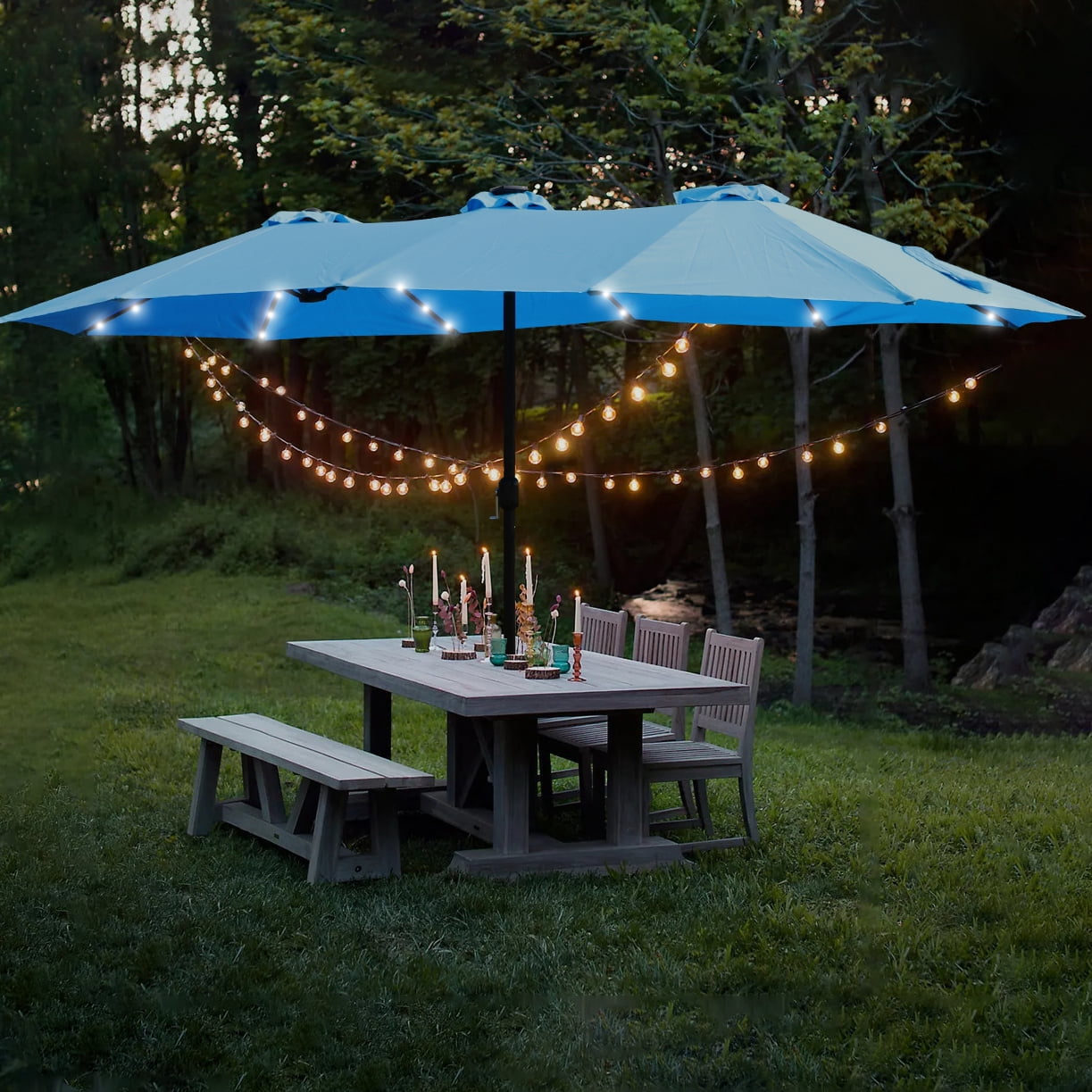 cantilevered patio umbrellas GRAND 11 ft 12 ft Cantilever Patio Umbrella with Base, Round Large Offset for Garden Deck Pool BOISE STATE BRONCOS NCAA an extra support pole bike conversion kit Size:HB 8/0 Inline