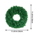 thumbnail image 3 of Wreath Door Hanging Christmas Decorations Women's Rattan Wreath Window Mall Layout Props DIY Garland Garland Christmas Winter Spring Valentine's Day Decoration Front Door, 3 of 9