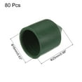 thumbnail image 2 of Uxcell 0.63" Inner Dia Plastic Pointed Garden Plants Bamboo Cane End Caps Green 80 Pack, 2 of 5