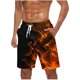 thumbnail image 1 of Pantalones Cortos Casuales para Hombre Imprimir con Bolsillos Pantalones de Playa de Cintura Elástica, Pantalones Cortos de Cintura Elástica para Hombre, 1 of 1
