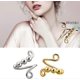 thumbnail image 3 of Rings For Teen Girls,Ring Rotate Freely Anti Stress Copper Anxiety Single Coil Spiral Women Ring for Travel, 3 of 4