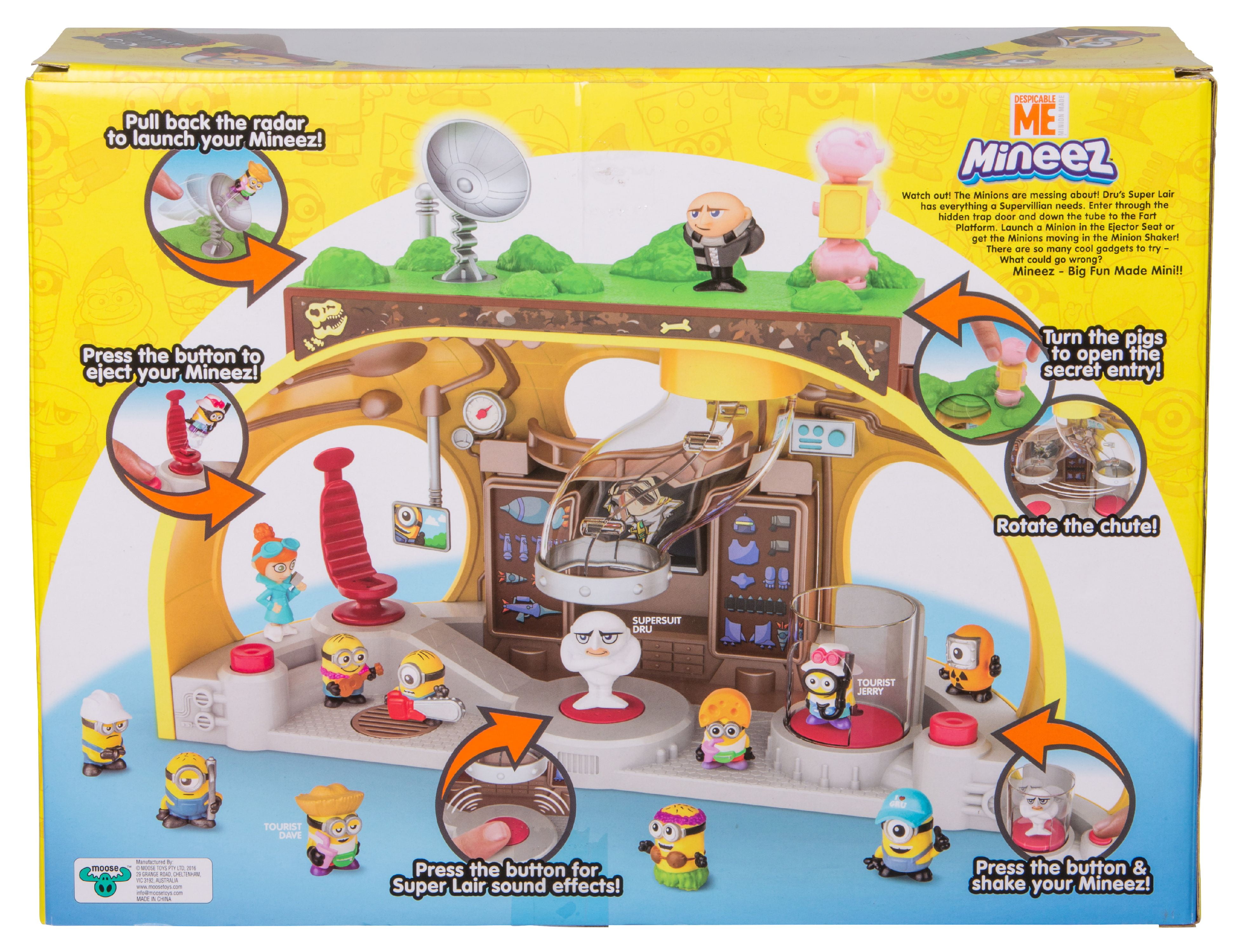 Despicable Me Dru s Super Lair Playset Walmart