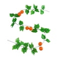 thumbnail image 3 of GROWTH TANK Artificial Flower Greenery Rattan Hanging Plant Fake Rattan for Home Wedding Tangerine, 3 of 9
