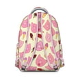 thumbnail image 3 of Pig Pattern Backpack for High School & College - Durable Waterproof Bookbag with Laptop Sleeve, Padded Shoulder Straps for Comfortable All-Day Wear, 3 of 6