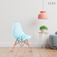 thumbnail image 2 of Sillas Eames Gaon set 4 Piezas Minimalistas Acrílico Azul Para Comedor Clear, 2 of 8