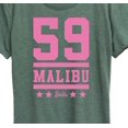 thumbnail image 3 of Barbie - 59 Malibu Barbie - Women's Short Sleeve Graphic T-Shirt, 3 of 5