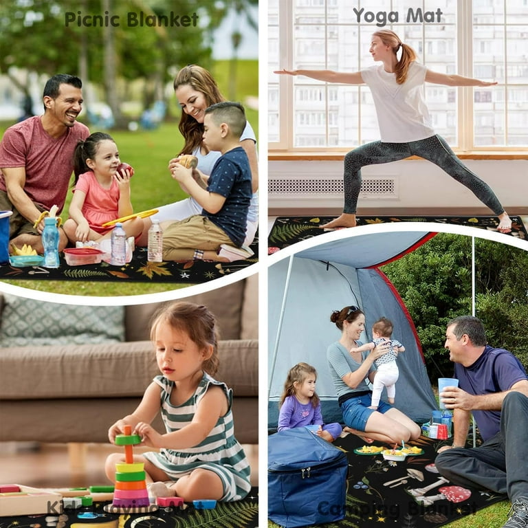 Lark Manor™ Extra Large Picnic Blankets Waterproof Foldable (80 "X 80