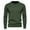 Green, variant on TFEOQRY Pullover Sweater for Men Solid Color Loose Comfortable Knit Wear Long Sleeved Round Neck Sweater Top White