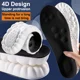 thumbnail image 1 of Plantillas deportivas de látex de alta elasticidad, almohadillas suaves para zapatos, plantillas ortopédicas con soporte para arco, desodorante transpirable, cojín de absorción de impacto, 1 of 5
