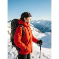 thumbnail image 5 of NEIKU Boys Winter Jacket Waterproof Fleece Lined Hooded Winter Puffy Cotton Coat Outdoor Jacket Red 10-12Y, 5 of 6