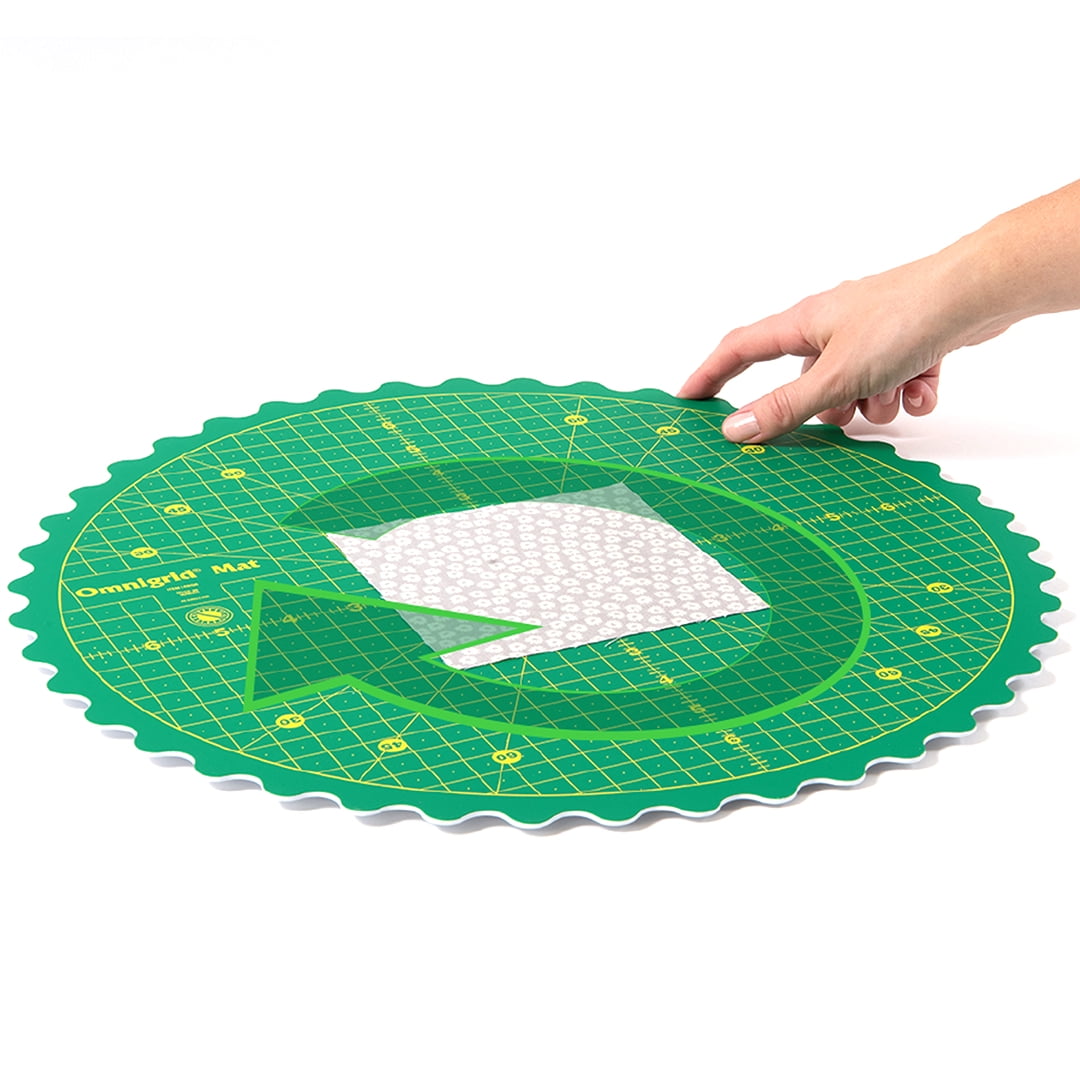 Omnigrid 360 - 8 Inch Rotating Cutting Mat 762511300085 - Quilt in a Day /  Rulers & Templates