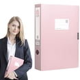 thumbnail image 1 of Thickened Archive Box Plastic File Box Large Capacity Blue Document Contract Storage Data Box, 1 of 9