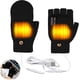 thumbnail image 1 of Guantes calefactables USB para mujer y hombre, guantes de invierno sin dedos con calefacción total y parcial, guantes calefactables de doble cara para pantalla táctil, guantes lavables para portátil,, 1 of 7