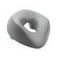 thumbnail image 4 of Almohada de espuma viscoelástica para , versátil, transpirable, ergonómica, para masajes, reposacabezas, para viajes, salones de belleza y Gris, 4 of 9