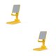 thumbnail image 4 of Monstrate Soporte para teléfono Cuna ajustable Dormitorio Soporte para tableta para el hogar Soporte de plástico reutilizable Soporte para ver Amarillo 2Conjunto, 4 of 6