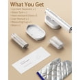thumbnail image 4 of Hulmay Travel Steamer for Clothes, 1200W Portable Steam & Iron 2 in 1, 15s Heat-up, Handheld Garment Steamers for Travel Home Office (110-120V), 4 of 9