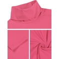 thumbnail image 6 of INSPIRE CHIC Men's Sweaters Pullover Turtle Neck Long Sleeve Stretchy Slim Fit Tops 42 Fuchsia, 6 of 7