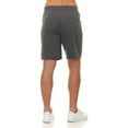 thumbnail image 3 of PURE CHAMP Mens 3 Pk French Terry Cotton Casual Gym Shorts for Men Athletic Workout Training Sweat Shorts with Zipper Pocket, 3 of 7
