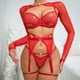 thumbnail image 4 of Europa y los Estados Unidos lencería sexy excitante transparente honda tentación pasión uniforme femenino, 4 of 5