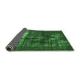 thumbnail image 2 of Ahgly Company Indoor Rectangle Oriental Emerald Green Industrial Area Rugs, 6' x 9', 2 of 4