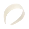 thumbnail image 2 of Qarigey Diadema de resina ABS para mujer, Color sólido, informal, estilo Simple, fácil de combinar, banda para el pelo para limpieza facial de viaje, Accesorio para el cabello Blanco 38 mm Qarigey AP015869-01, 2 of 6