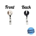 thumbnail image 3 of I Like Books And Maybe 2 People Funny Retractable Reel ID Badge Key Card Name Tag Holder with Clip, 3 of 7