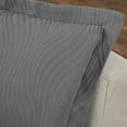 thumbnail image 4 of Superior Cascade Cotton Decorative Bedspread and Sham Set, King, Grey, 4 of 5