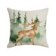 thumbnail image 2 of Herunwer Pillow Covers Christmas Ball Glitter Festive Decorative Throw Pillow Case Soft Two-Sided Print for Sofa Bed Couch Holiday Home Decor, 2 of 6