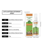 AUHomi Cat Deterrent Spray, Natural Cat Repellent Spray for Furniture, Safe Indoor & Outdoor Training Aid for Urine Marking & Anti-Scratch, Protects Home Safely And Harmlessly, 100ML