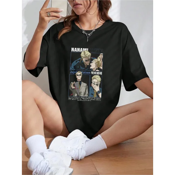 Reprint Rare Nanami Kento Satoru Anime T-shirt Anime Unisex 3